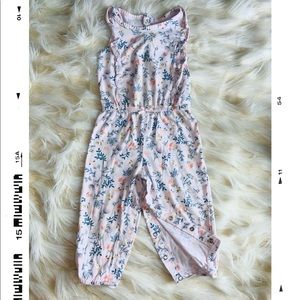 ‘FLOWER CHILD’ PINK, FLORAL, TODDLER ONE-PIECE 🌸